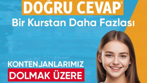 Karaman'da Doğru Cevap Eğitim Kurumları'nda kayıtlar dolmak üzere
