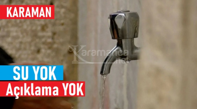 Karaman'da vatandaşlar mağdur, Belediyeden açıklama yok