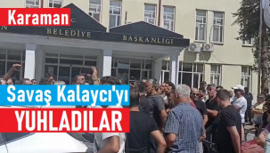 Karaman tarihinde bir ilk: ''Başkan istifa''
