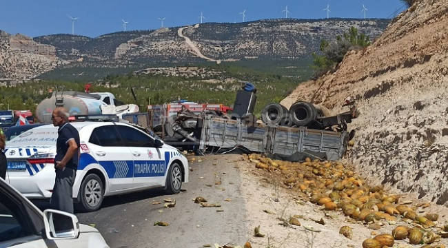 Mut-Karaman yolundaki kazada 3 ölü, 7 yaralı