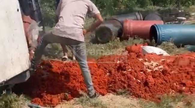 Salça denetimi; 6 ton domates posası imha edildi