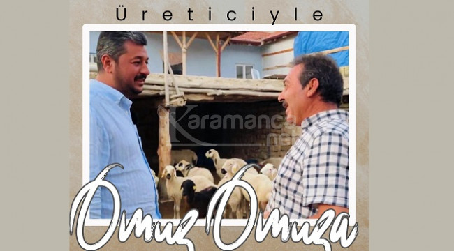 Yunus Çelik: "Üreticimizle omuz omuza, hayvancılığa da destek olacağız"