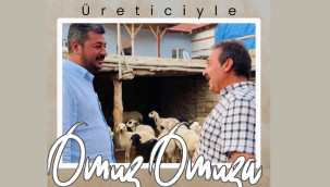 Yunus Çelik: "Üreticimizle omuz omuza, hayvancılığa da destek olacağız"