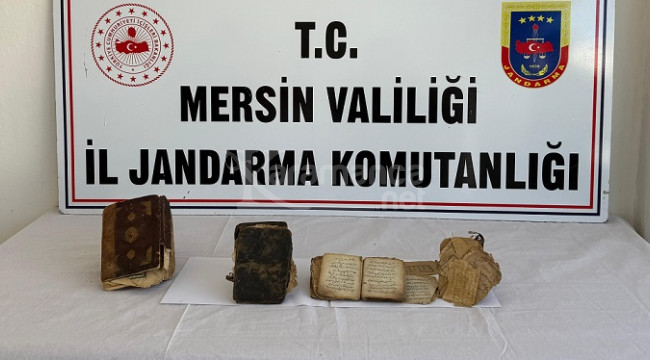 Bozyazı'da el yazması Kur'an-ı Kerim operasyonu