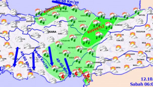 Meteoroloji'den 7 il için kuvvetli yağış uyarısı