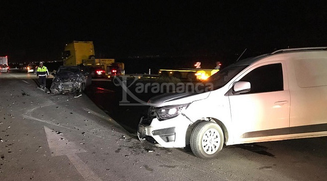 3 aracın karıştığı zincirleme kaza: 6 yaralı