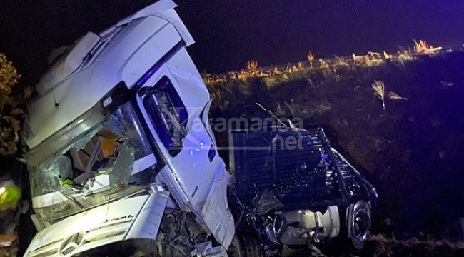 Devrilen TIR'da Hasan Çakıcı hayatını kaybetti