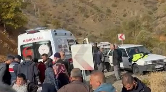 Hadim'de öğrenci servisi, uçuruma yuvarlandı; 14 yaralı