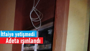 Karaman'da itfaiyeden hayat kurtaran hız