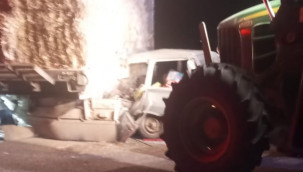 Karaman köy yolundaki kazada 2 kişi hayatını kaybetti