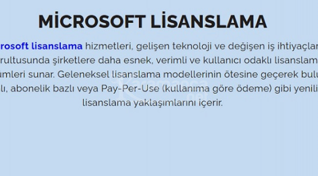 Office 365 Lisanslama: Modern İş Dünyasında Verimli, Güvenli ve Esnek Çalışmanın Temeli