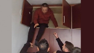 49 suçtan aranan şüpheli, gardıropta yakalandı