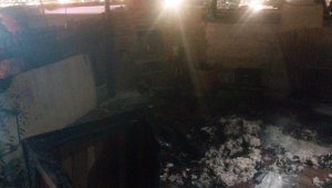 Nevşehir'de otel çatısında çıkan yangın söndürüldü