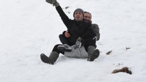 Aladağ'da kayak keyfi