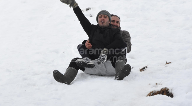 Aladağ'da kayak keyfi