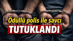 Ödüllü polis ile Savcı'ya ceza yağdı