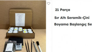Çini Başlangıç Seti – Çini Seramik Boyaları