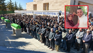 Karaman'da çiftin öldüğü kaza; mesaiye yetişmek isterken olmuş