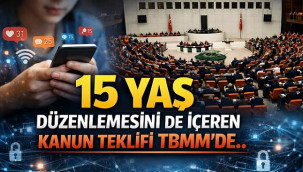 15 yaş düzenlemesini de içeren kanun teklifi TBMM'de