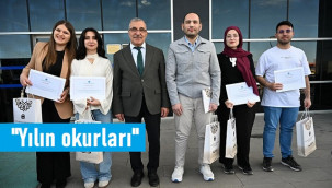 KMÜ’de ''Yılın Okurları'' ödüllerle taçlandırıldı