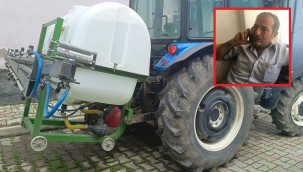 Traktörle makine arasına sıkışan Halim Kutlu öldü