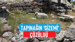 113 yıl önce bulunmuştu, tapınağın 'gizemi' çözüldü