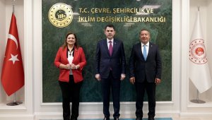 Bakan Kurum, Başkan Köksal'ı kabul etti