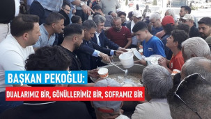Başkan Pekoğlu, geleneği devam ettirdi