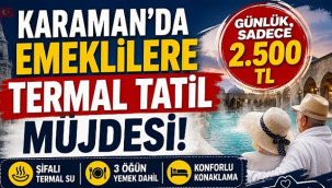 Başkan Yılmaz'dan müjde: Emeklilere günlük 2.500 TL'ye termal tatil