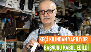 Keçi kılından 30 yıldır üretiyordu, başvurusu kabul edildi