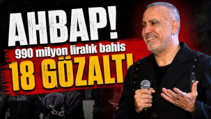 990 milyon liralık bahis: Ahbap!