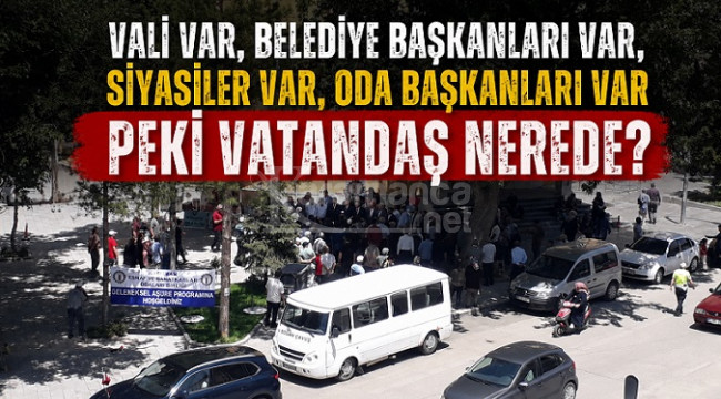 Başkan Pekoğlu: ''Yoksa ben mi göremedim?''