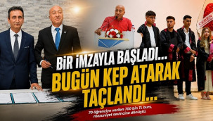 Bir protokolden fazlasıydı, bugün coşkuya dönüştü!