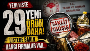 Taklit-tağşiş gıdalar listesine 29 yeni ürün eklendi