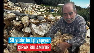 Unutulmaya yüz tutan mesleği 50 yıldır sürdürüyor