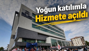 Ereğli Özel Bilge Hastanesi hizmete açıldı