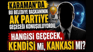 Karaman'da belediye başkanının kankası herkesi davet etti