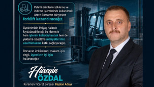 Özdal'dan dikkat çeken hizmet vaadi