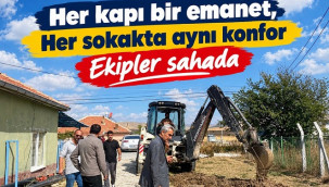 Ayrancı'da doğalgaz çalışmaları tam gaz devam ediyor