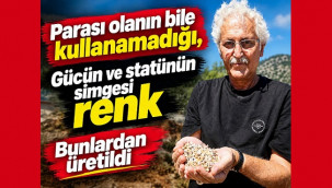 Gücün ve statünün simgesi renk, böyle üretildi