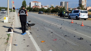 Karaman'daki kazada lise öğrencisi ağır yaralandı
