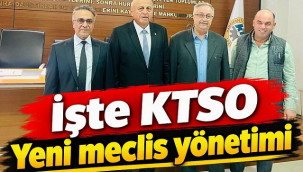 KTSO'da yeni meclis yönetimi belirlendi